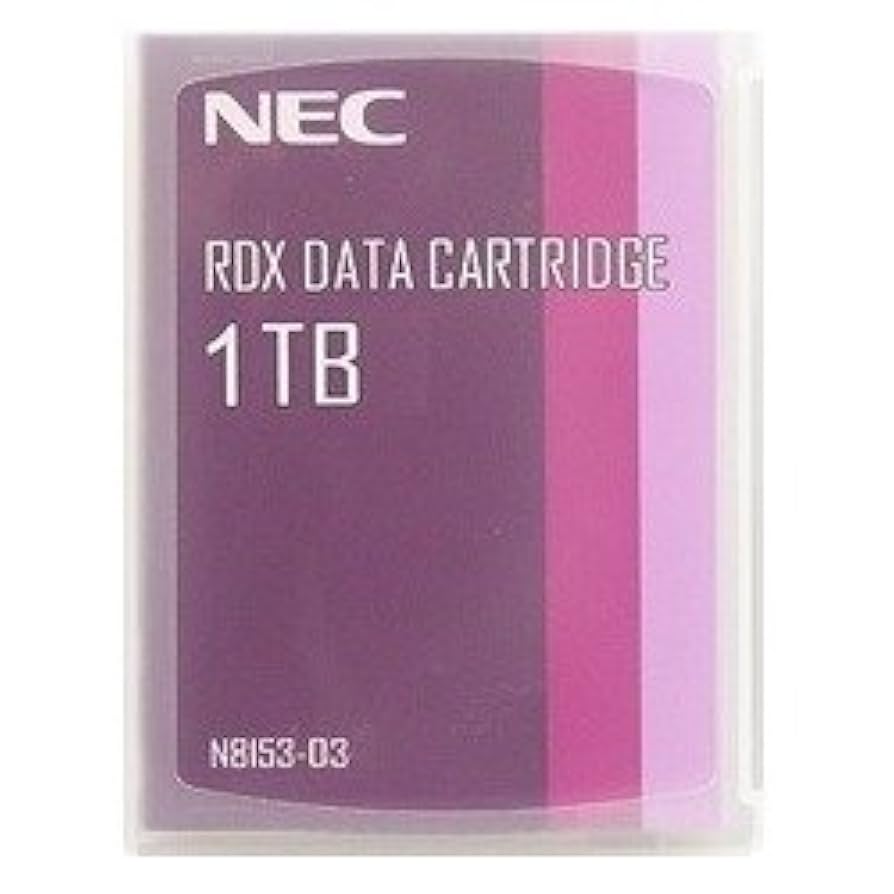 NEC - 【美品】NEC N8153-03 RDXデータカートリッジ(1TB) ① 格安 NEC RDX データカートリッジ 4TB N8153-11 （ディスク
